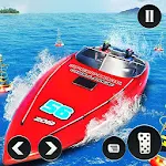 Cover Image of Download Mega Ramp Stunts Master Speed Boat Racing Games 3.2 APK