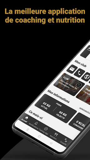 Android application Elevate Premium Fitness screenshort