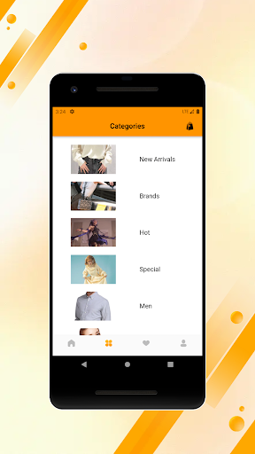 Android application Authentic Brands screenshort
