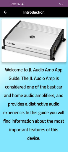 jl audio amp guide Screen 2