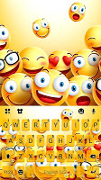 screenshot of Love Emoji Party Theme