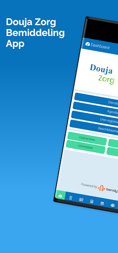 Android application Douja Zorg Bemiddeling screenshort