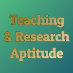 Cover Image of Descargar Teaching & Research Aptitude  APK