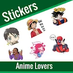 Cover Image of ดาวน์โหลด Anime stickers for WhatsApp :  APK