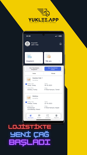 Android application Yuklee.app screenshort
