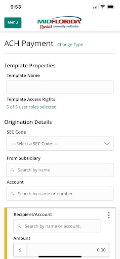 MIDFLORIDA Premier Treasury Screenshot 4 - AppWisp.com