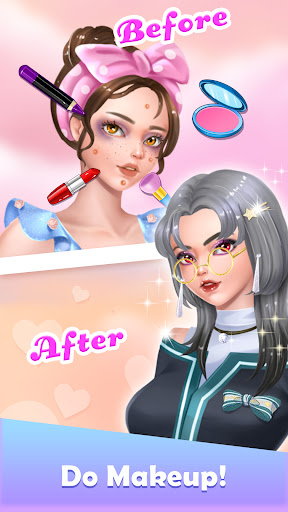 Screenshot of Fashion Makeover: DressUp Game