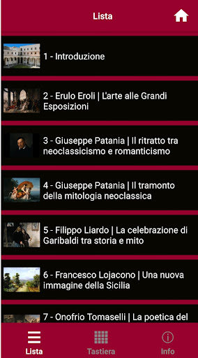 Segni d’Arte Videoguida in LIS Screen 3