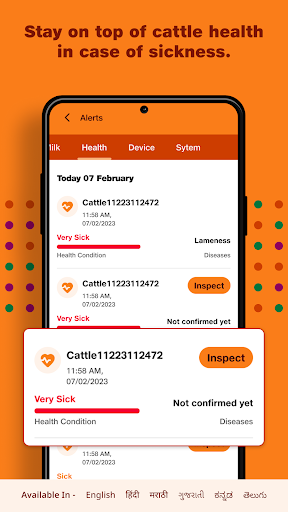 JioGauSamriddhi: Smart Dairy Screen 2