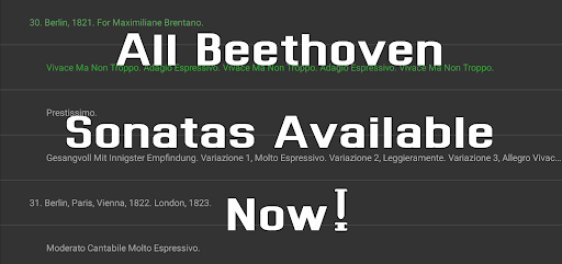 Play Piano - Bethoven Sonatas Screen 3