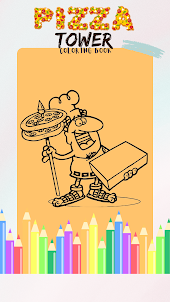 Pizza Tower Coloring Fun
