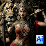 Maa Durga Ai Live Wallpaper