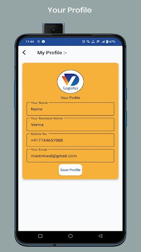 VD Logistic Group Screen 3