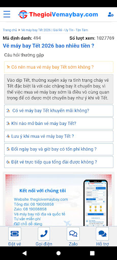 Thế giới vé máy bay