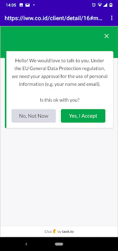 Android application IWW screenshort
