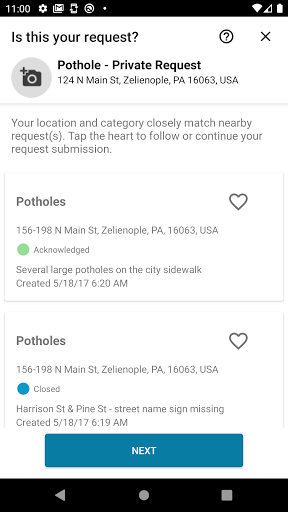 Screenshot of Zelienople