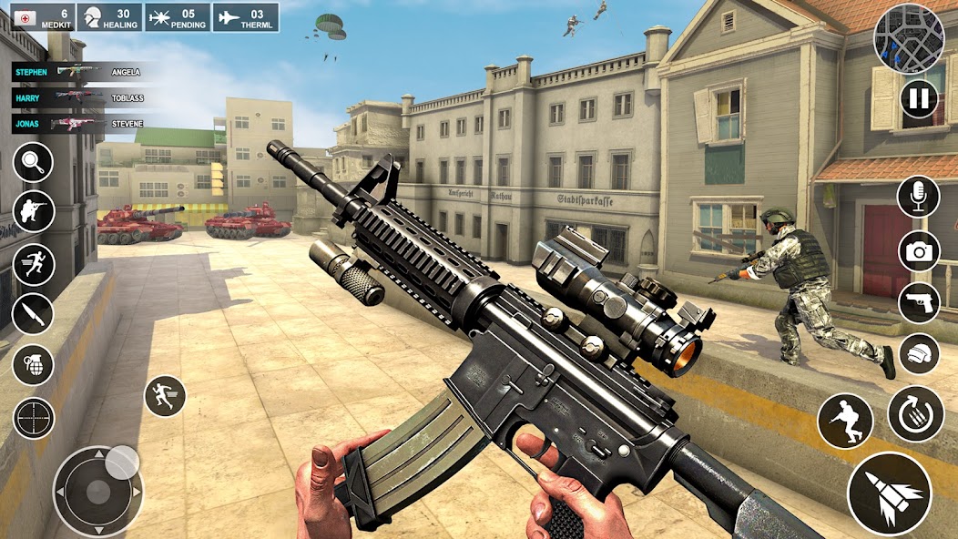Anti Terrorist Shooting Game 14.2 APK + Мод (Unlimited money) за Android