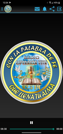 Android application Radio Esperanza Viva 92.5 FM screenshort