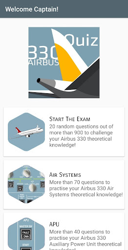 Android application Airbus 330 Question Bank | Qui screenshort