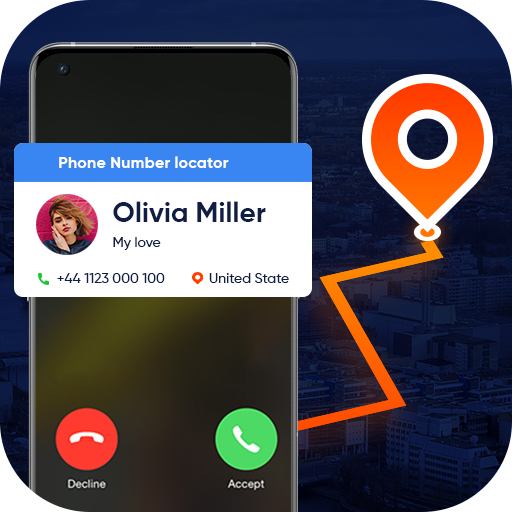 Phone Number Location Tracker Logo