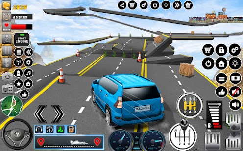 Mountain Climb Drive Car Game Screenshot