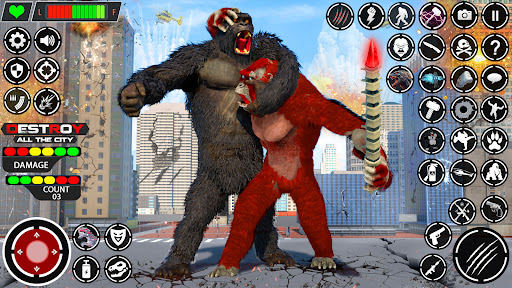 Android application Giant Gorilla Bigfoot Monster screenshort