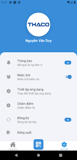 Công tác 5s Screen 2
