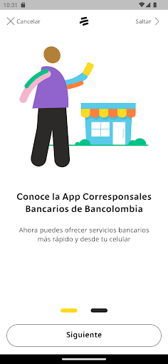 App Corresponsal Screen 2