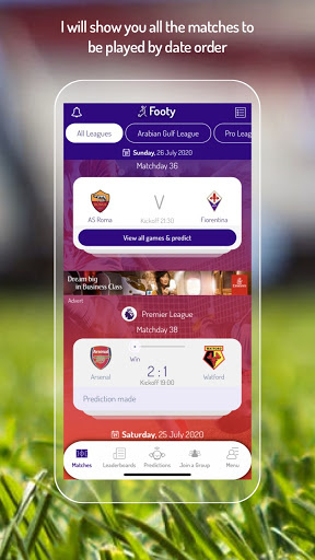 Footy Fan, predict games & win Screen 3