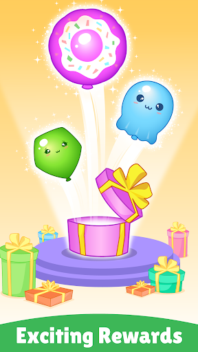 Watermelon balloon merge game screenshot 8