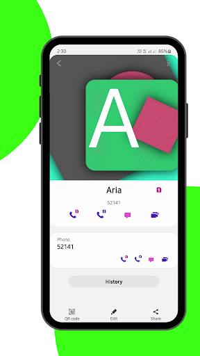 Set Contact Photo Dialer & Con Screen 2