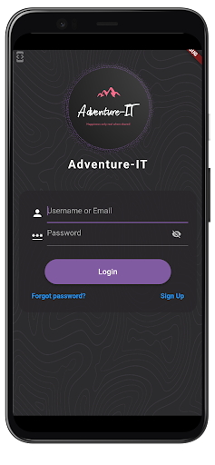 Android application Adventure-IT screenshort