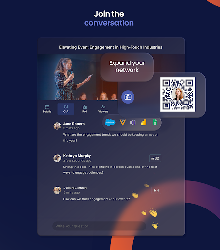 Screenshot of Eventspace by SpotMe