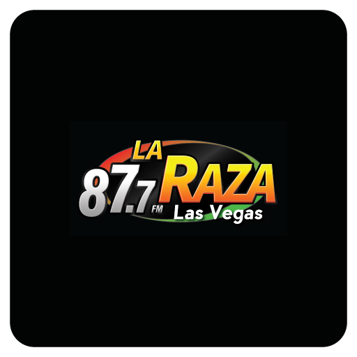 La Raza 87.7 FM logo