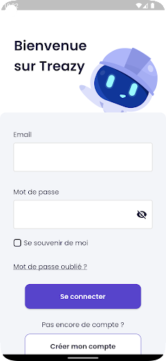 Android application Treazy screenshort