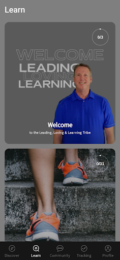 Android application Leading, Learning & Loving screenshort