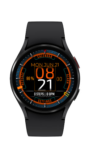 Android application Watch Face C5 screenshort
