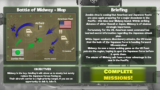 Android application Warplanes WW2 - Zombie Plane screenshort