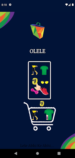 OLELE - online shopping Screen 2