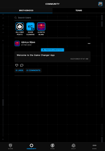 The Game Changer App