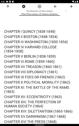 Book, The Education of Henry A Screen 3