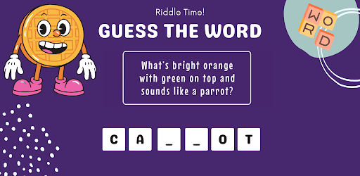 Android application Word Riddle Quest screenshort