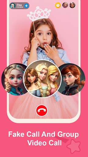 princess fake call & chat Screen 3