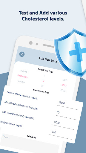 LDL: Cholesterol Tracker Screen 3