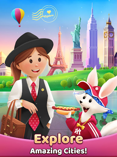 Travel Crush: New Puzzle Adventure Match 3 Game  screenshots 9