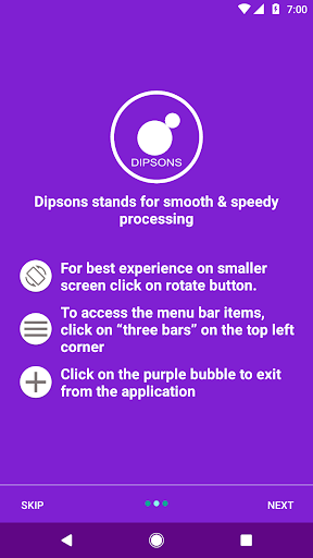 Dipsons HRMS Screen 2