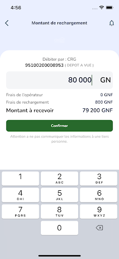 CREDIT MONEY Screen 2