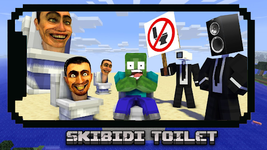 Skibidi Toilet for mod MCPE PE