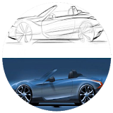 Drawing A Cars Tutorials icon