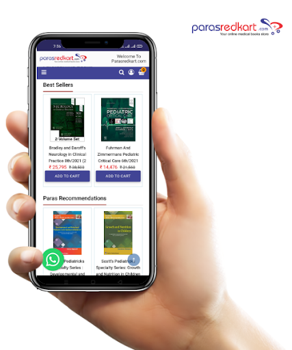 ParasRedKart - Medical Books Screen 3
